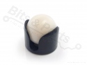 Ball caster wheel / kogelwieltje plastic 1inch/2,54cm - Pololu 956